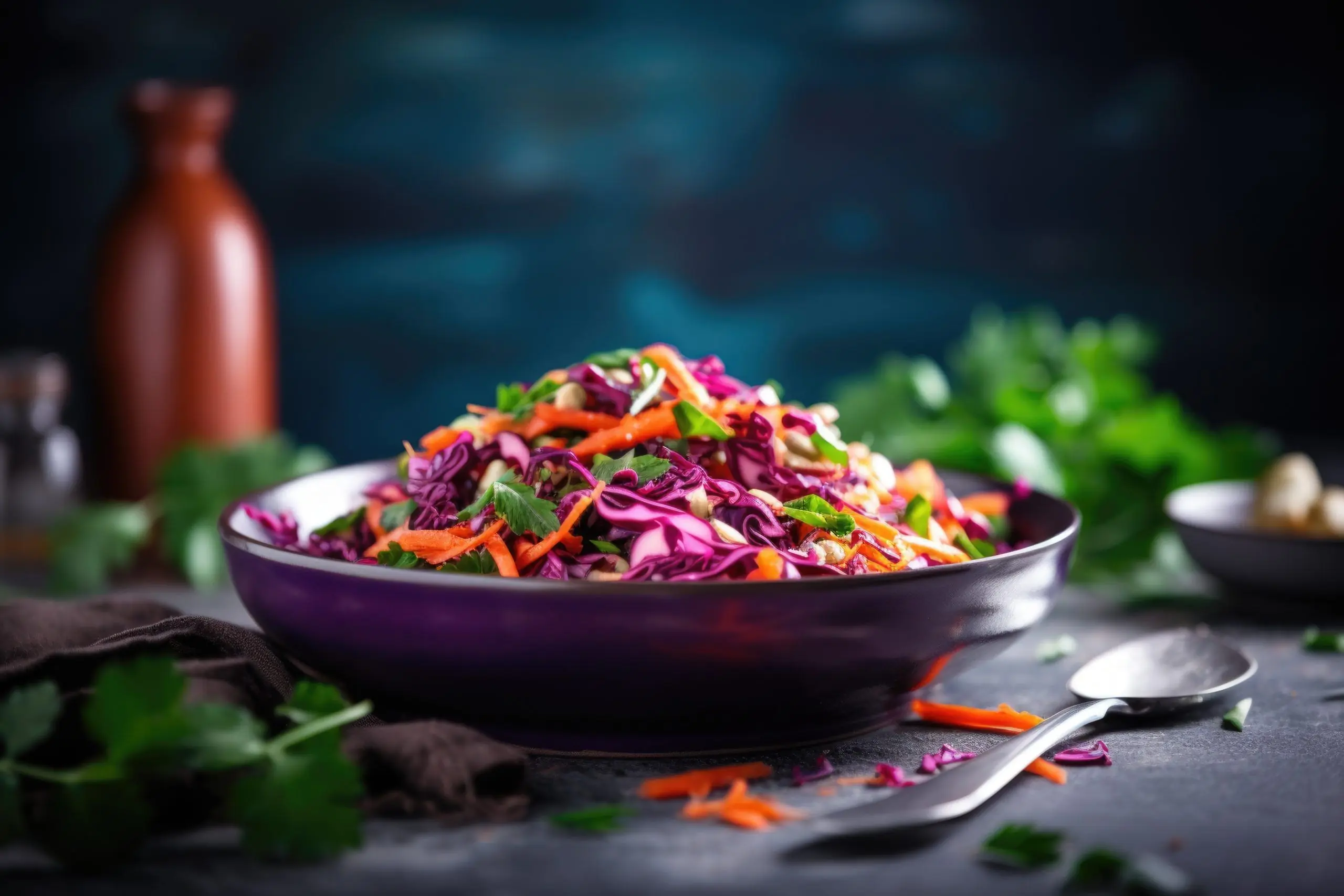 Healthy Asian Coleslaw